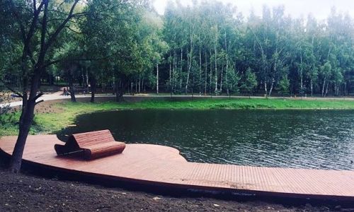 тераса из лиственницы